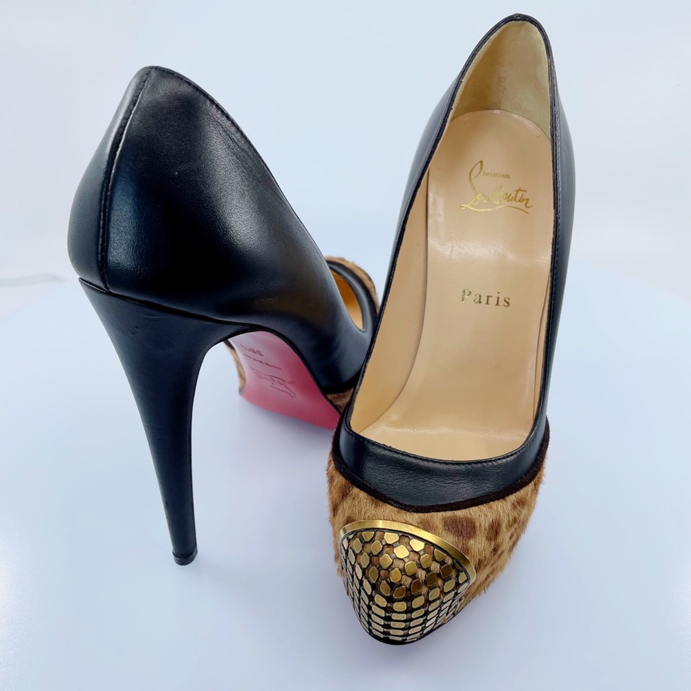 Christian Louboutin Leopard Print Heels
